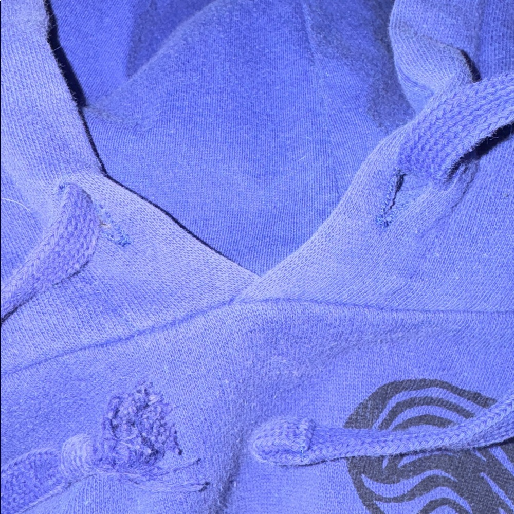 Fox Blue Graphic Crewneck Sweater - Picture 8 of 8